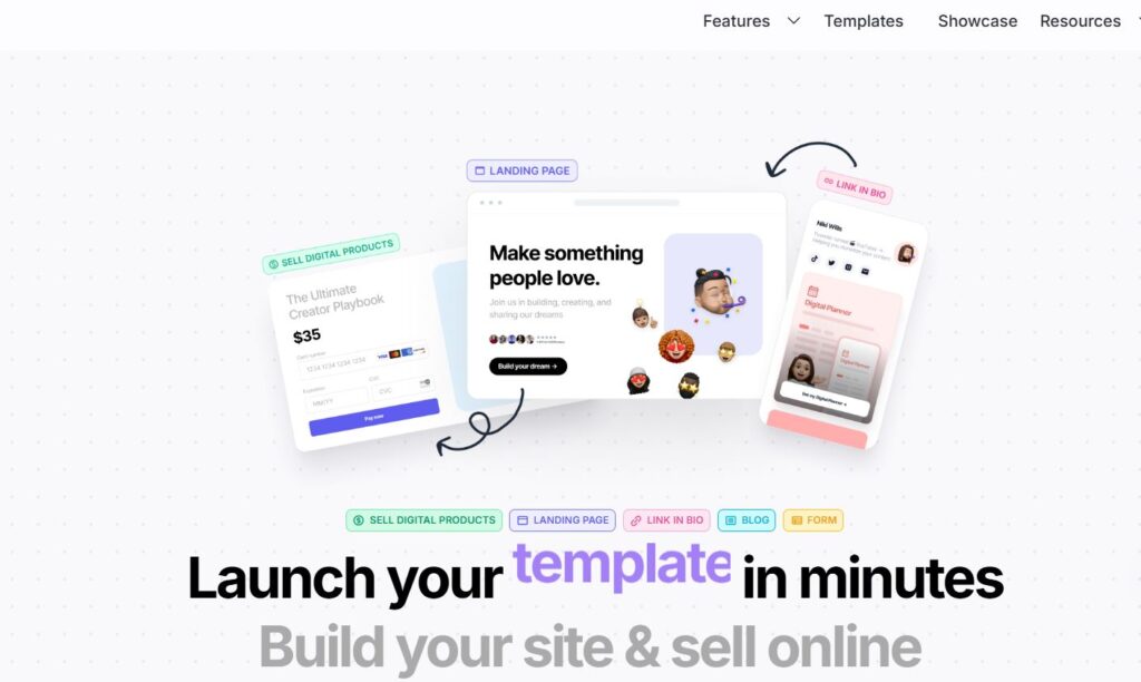 typedream landing page review